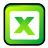 Microsoft Office 2003 Excel Icon 48x48 png